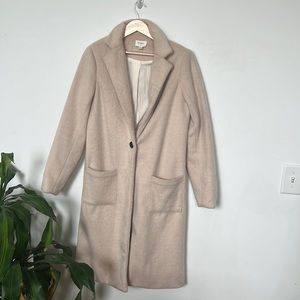 Light pink winter/fall coat